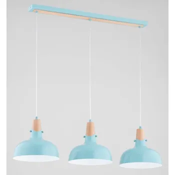 Stropní svítidlo SOLO 3xE27 mátové dřevo kuchyňské Alfa 62386