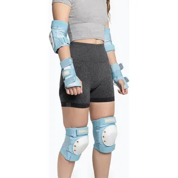 Kolečkové brusle CHRÁNIČE NA KOLEČKOVÉ BRUSLE A KOLEČKOVÉ BRUSLE IMPALA MODRÉ M