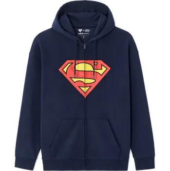 Pánská mikina Celio Mikina Superman 1162952 Tmavě modrá L
