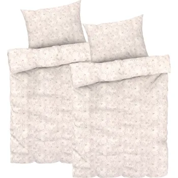 Povlečení LIVARNO home Sada saténového ložního povlečení, 140 x 200 cm, 70 x 90 cm, písková, 2 dílná