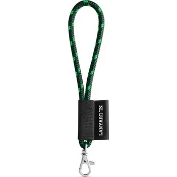Lanyard NAUTIC Short Set. Standardní modely - Tmavě Zelená / Světle Zelená
