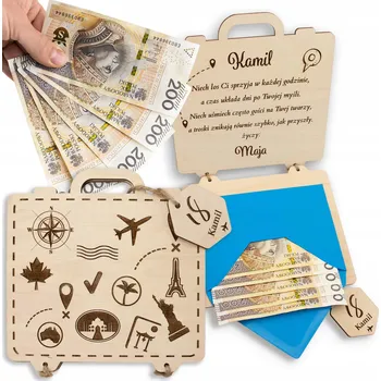 PŘÁNÍ K 18. NAROZENINÁM KRABIČKA NA OSMNÁCTINY PENÍZE DÁREK OBÁLKA