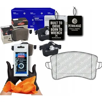 Brzdová destička BRZDOVÉ DESTIČKY AUDI A4 A4 ALLROAD A5 Q5 DODGE ST #Petrolhead Pro+ Kit3