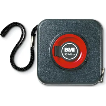 pásmo BMI | 555 Měřicí pásmo | páska 10 mm, lakovaná ocel | 30 m