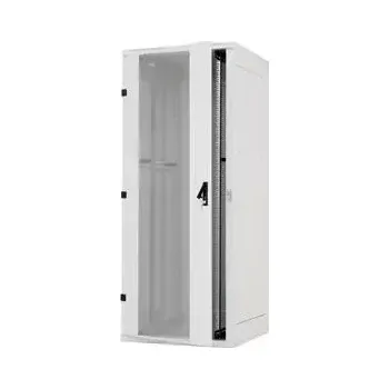 Rozvaděč Stojanový rozvaděč 42U (š)600x(h)1000 perforované dveře šedý