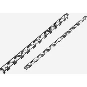 kari síť Den Braven Plastová lišta pod kari sítě Dualfix 50mm x 2m