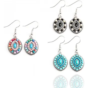 Náušnice Prosperk Náušnice etno slza Barva: Růžová