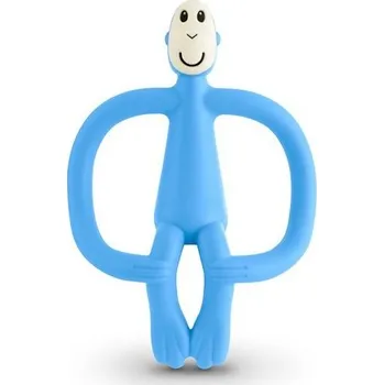MATCHSTICK MONKEY Kousátko a zubní kartáček Světle modrá