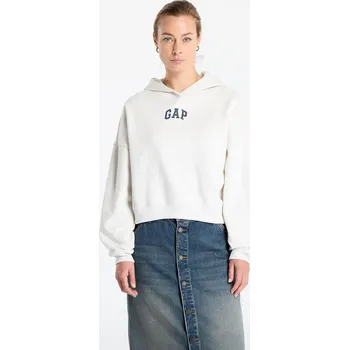 Dámská mikina Mikina GAP Cropped Logo Hoodie Grey L