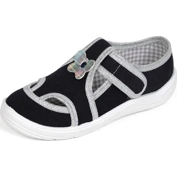 Dívčí bačkory NAZO PPHU Domáci obuv, papuče, přezůvky 018CE Velikost: 34