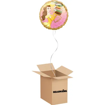 Party nádobí HeliumKing Balónový box - Princezná Bella 43 cm