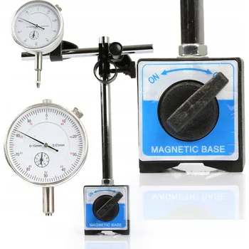 Dílna Úchylkoměr 0-10 / 0,01 mm s magnetickým stativem - MAR-POL