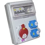 Zásuvková skříň EDS8 RCD 2/1 32 B IP54