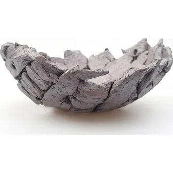Květináč Keramická Skořápka 16 x 14 x 6,5 cm kovová