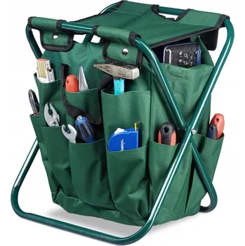 Skládací židle na zahradu, kempování a rybaření, zelená