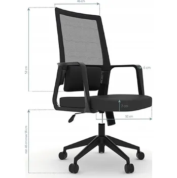 Kancelářská židle Comfort 10 černá