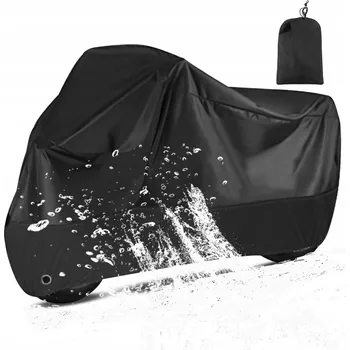 Plachta na motorové vozidlo PLACHTA NA MOTORKU 210D VODĚODOLNÁ KRYCÍ PLACHTA NA KOLO 245x105x125CM