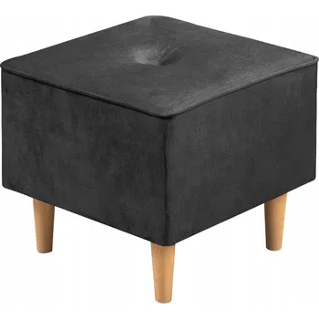 Taburet PODNOŽKA VE SKANDINÁVSKÉM STYLU FLOKI ANTRACIT