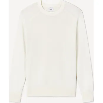 Pánský svetr Celio Bavlněný svetr Jeshinto 1149303 Smetanová XXL