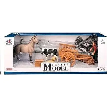 Figurka Mikrotrading Zoolandia Kůň s doplňky