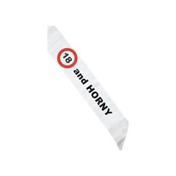 Party dekorace Espa Narozeninová šerpa - dopravní značka 18.