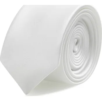 Kravata Kravata s kapesníčkem Brinkleys - bílá provedení: kravata Classic - klasická délka