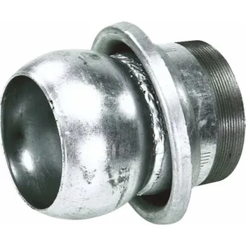 okap Pozinkovaná spojka samec Ø 80 mm, závit 3"