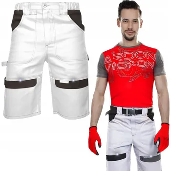 Krátké Kraťasy kraťasy Ochranné kraťasy do práce na léto 100% Bavlna vel. 46