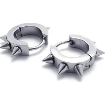 Náušnice Prosperk Náušnice kroužky s bodáčky Barva: Zlatá