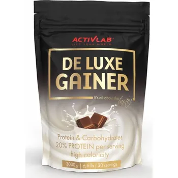 Protein Gainer Activlab De Luxe Gainer 3000 g čokoládová příchuť