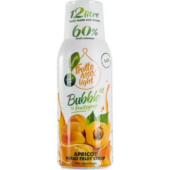 Sirup pro výrobník sody FruttaMax příchuť Meruňka bez cukru 500ml