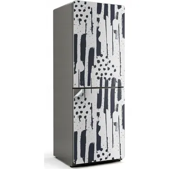 Fototapeta Samolepicí Samolepicí bez bublin na ledničku Abstraktní lineární vzor