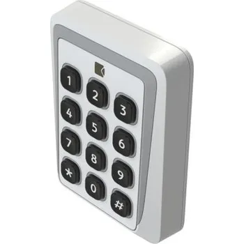 WKSR 931K WH B - Duální RFID čtečka s klávesnicí, BLE, wiegand, bílá