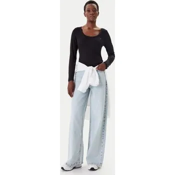 Dámská halenka Tommy Jeans Halenka DW0DW20921 Černá Regular Fit S