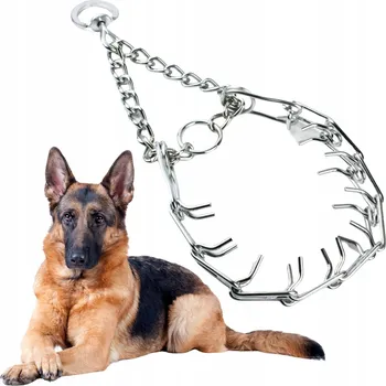 Obojek pro psa Kovový obojek pro psa ostnatý obojek Wesoły Pupil vel. L