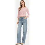 JDY Svetr New Sun 15212788 Růžová Regular Fit XL