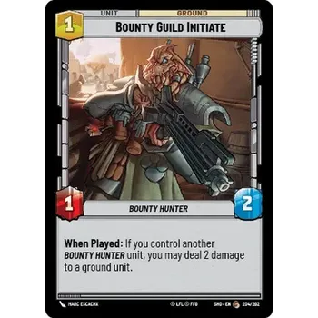 Karetní hra Bounty Guild Initiate 254/262 - Shadows of the Galaxy Typ karty: Foil