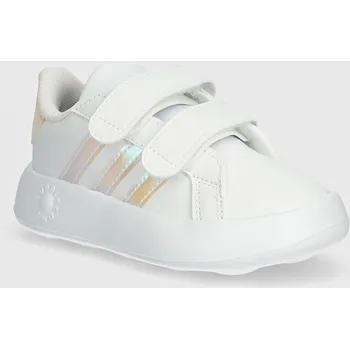 Dívčí obuv Dětské sneakers boty adidas GRAND COURT 2.0 CF bílá barva, ID5265 00X, EUR 26.5