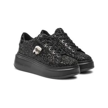 Dámské tenisky KARL LAGERFELD Sneakersy KL63531N Černá 35