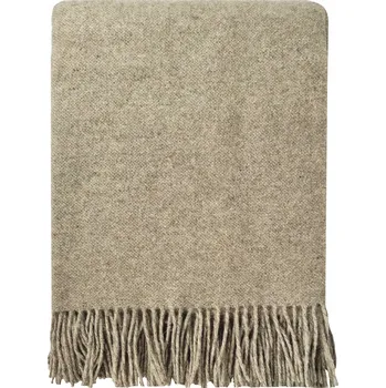 Prostěradlo Vlněná deka měkká teplá 140x200 vlna merino jemná tenká hnědá