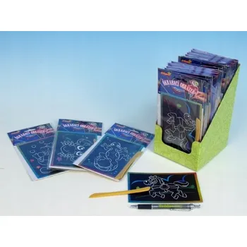 Obraz Stírací obrázek Duhový hologram