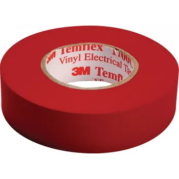 Izolační páska 3M páska izolační 15mm x 10m - červená (TAPE-RED/3M)