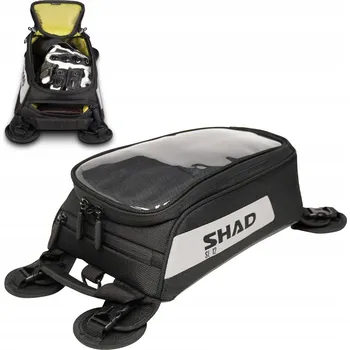 Zavazadlo na motocykl Brašna na nádrž Shad 4L polyester polotuhá s magnety