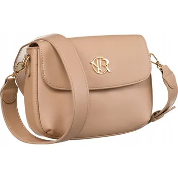 Taška kabelka přes rameno Rovicky , eko kůže béžová