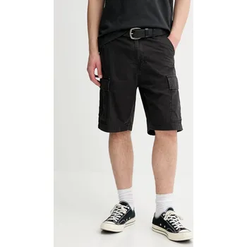 Dámské oblečení Bavlněné šortky Levi's CARRIER CARGO SHRT-2 001KG šedá 90Y, vel. 29