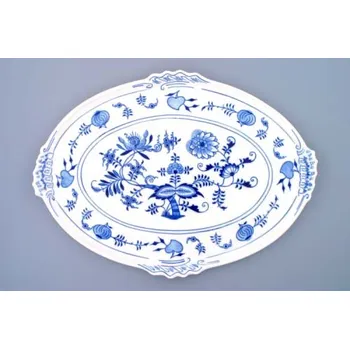 Cibulák Podnos oválný 42cm Originál Český porcelán Dubí