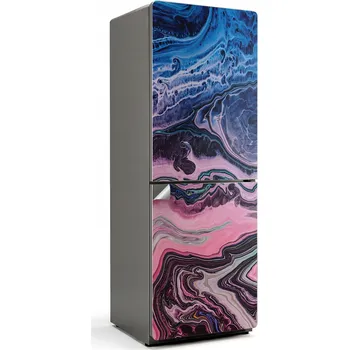 Fototapeta Samolepicí Nálepka Bubble Free na Lednici Abstraktní vlny v pohybu