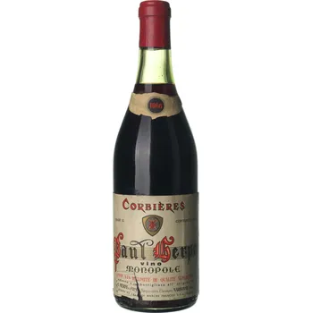 Víno Archivní víno 1966 Paul Herpe & Fils Corbiéres 0,75 l