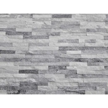 Obklad Přírodní obkladový kámen ZLÍN Přírodní obkladový kámen - KVARCIT BÍLO-ŠEDÝ