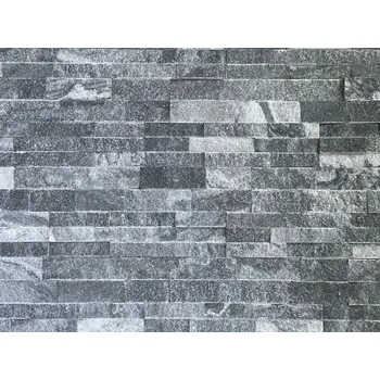 Obklad Přírodní obkladový kámen ZLÍN Přírodní obkladový kámen - KVARCIT GREY